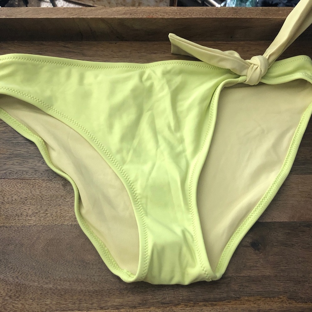 aerie Lime Green Tie-Side Bikini Bottom